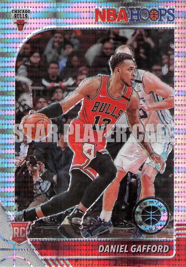  2019-20 NBA Hoops Basketball #243 Daniel Gafford Chicago Bulls  RC Rookie Card Official Panini Trading Card : Collectibles & Fine Art